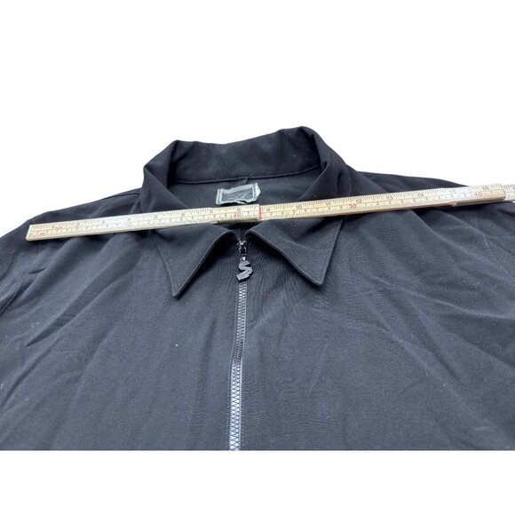 Sympli The Best Black Zip-Up Blouse Size 8 - Picture 5 of 10